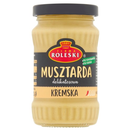 Roleski musztarda kremska 175 g