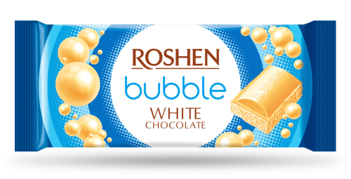Roshen Czekolada z bąbelkami biała 80 g