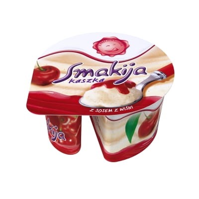 Smakija Kaszka z sosem z wiśni 130 g Smakija Kaszka z sosem z wiśni 130 g