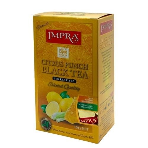 Herbata Impra Black Tea Citrus Punch 100 g Herbata Impra Black Tea Citrus Punch 100 g
