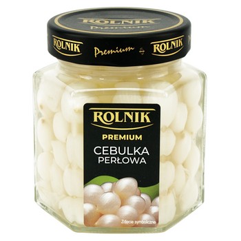 Cebulka perłowa premium Rolnik 295 g Cebulka perłowa premium Rolnik 295g