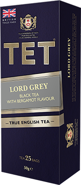 TET Lord Grey herbata czarna 50 g TET Lord Grey Herbata czarna 50 g (25 torebek)