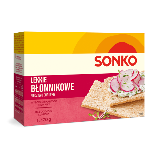 Sonko Pieczywo Lekkie błonnikowe 170 g