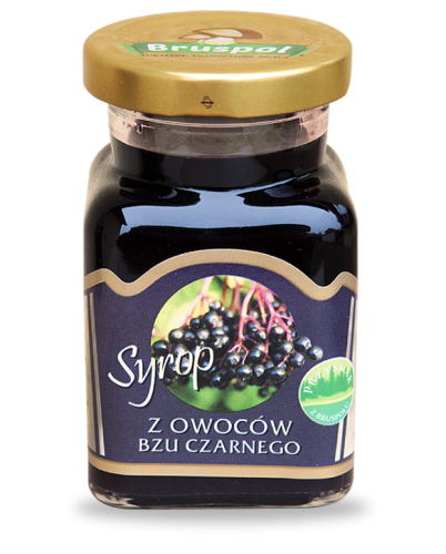 Bruspol Syrop z owoców bzu czarnego 150 ml