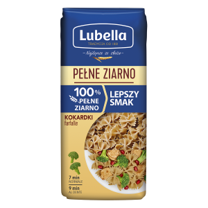 Lubella Pełne Ziarno Farfalle Makaron Kokardki 400 g