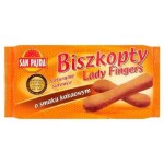 San Pajda Biszkopty Lady Fingers o smaku kakaowym 150 g