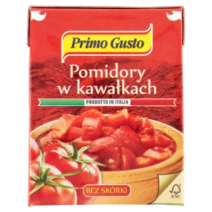 Primo Gusto Tomatera Pomidory w kawałkach 390 g