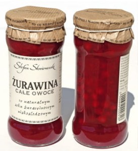 Stefan Skwierawski Żurawina całe owoce w soku 360 g