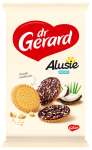 dr Gerard Alusie Herbatniki z polewą kakaową posypane wiórkami kokosowymi 160 g