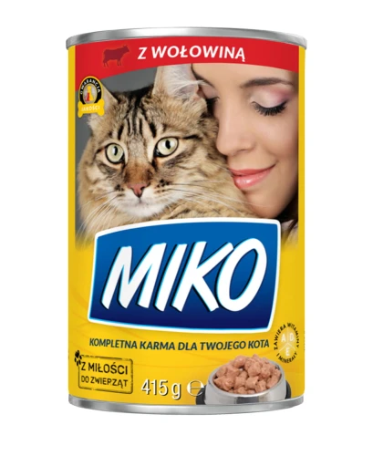 Kares MIKO puszka 415 g wołowina Kares MIKO puszka 415 g wołowina