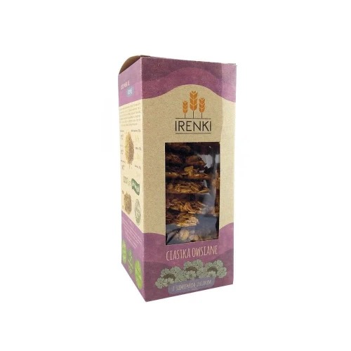 Irenki Ciastka Owsiane Z Siemieniem Lnianym 175 g