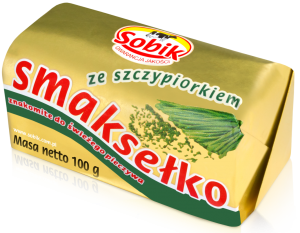 Sobik Smaksełko ze szczypiorkiem 100 g Sobik Smaksełko ze szczypiorkiem 100 g