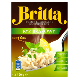 Britta ryż brązowy 400 g Britta Ryż brązowy 400 g (4 sztuki)