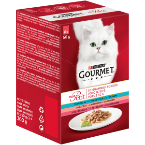 Gourmet Mon Petit pełnoporcjowa karma dla dorosłych kotów 300 g