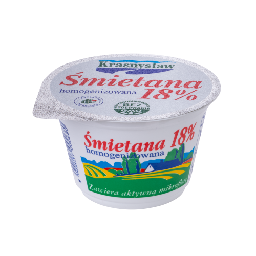 Krasnystaw Śmietana 18% 150 g Krasnystaw Śmietana 18% 150 g