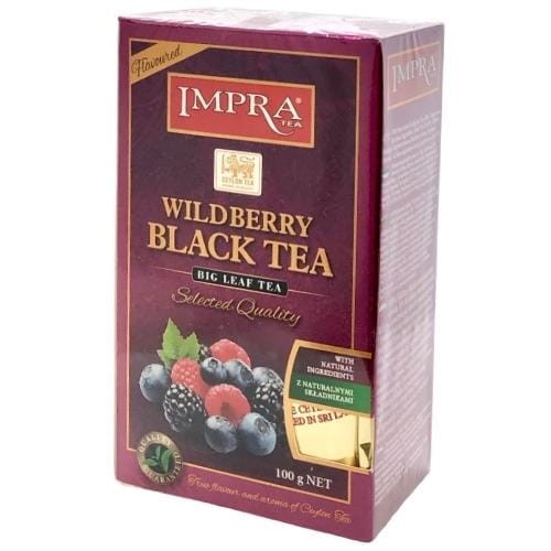 Herbata Impra Black Tea Wildberry 100 g Herbata Impra Black Tea Wildberry 100 g