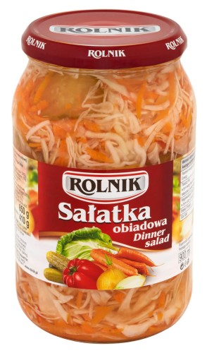 Rolnik Sałatka obiadowa 900 ml Rolnik Sałatka obiadowa 900 ml