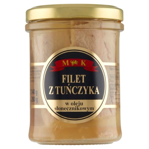MK Filet z tuńczyka w oleju 200 g MK Filet z tuńczyka w oleju 200 g