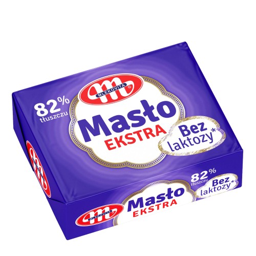 Mlekovita Masło Polskie ekstra bez laktozy 82% 200 g