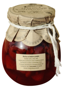Bruspol Malina w syropie 270 g