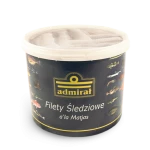 Admirał Filet Śledź Matjas wiaderko 4 kg