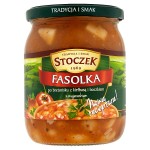 Stoczek Fasolka po bretońsku z kiełbasą i boczkiem z majerankiem 500 g