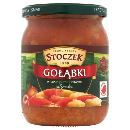 Stoczek Gołąbki w sosie pomidorowym 500 g Stoczek Gołąbki w sosie pomidorowym 500 g