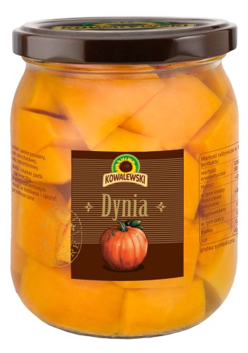 Kowalewski Dynia marynowana 540 ml Kowalewski Dynia marynowana 540 ml