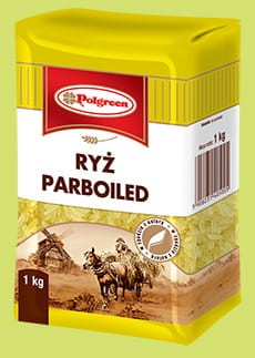 Polgreen Ryż Paraboiled 1 kg Polgreen Ryż Paraboiled 1 kg Folia