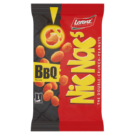 NicNacʹs BBQ Orzeszki ziemne w chrupiącej panierce 110 g NicNacʹs BBQ Orzeszki ziemne w chrupiącej panierce 110 g