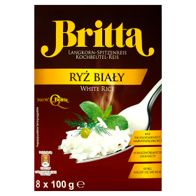 Britta ryż biały 800 g Britta Ryż biały 800 g (8 sztuk)