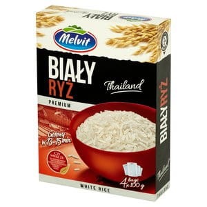 Melvit Ryż 400 g Melvit Ryż 4x100 g