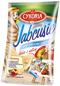 Cykoria Jabcusie Chipsy jabłkowe suszone 30 g Cykoria Jabcusie Chipsy jabłkowe suszone 30 g
