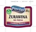 Provitus Żurawina do mięsa 280 g