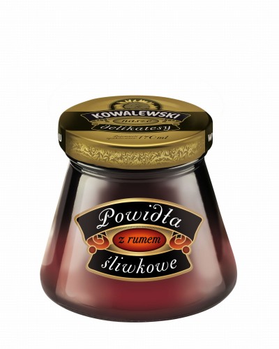 Kowalewski Powidła z Rumem 170 ml Kowalewski Powidła z Rumem 170 ml
