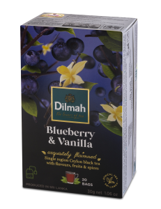 Dilmah herbata czarna z aromatem czarnej jagody i wanilii 30 g