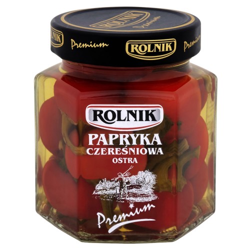 Rolnik Papryka czereśniowa ostra 300 g Rolnik Papryka czereśniowa ostra 300 g