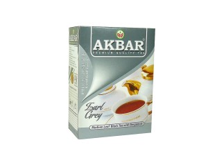 Akbar Earl Grey Herbata Liściasta 100 g