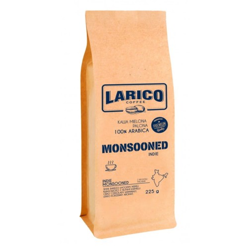 Larico Coffee Kawa mielona MONSOONED 225 g Larico Coffee Kawa mielona MONSOONED 225 g
