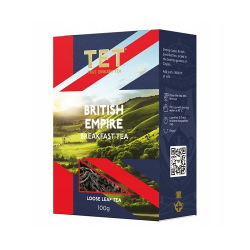 TET British Empire Herbata czarna liściasta 100 g TET British Empire Herbata czarna liściasta 100 g