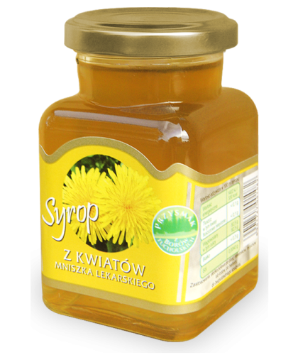 Bruspol Syrop z kwiatów mniszka lekarskiego 150 ml Bruspol Syrop z kwiatów mniszka lekarskiego 150 ml