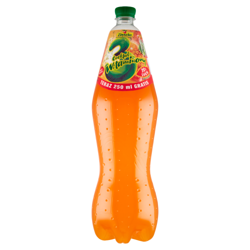Zbyszko 3 Cocktail witaminowy Napój gazowany 1,75 l Zbyszko 3 Cocktail witaminowy Napój gazowany 1,75 l