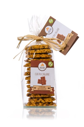 Irenki Ciastka Jaglane Z Czekoladą 175 g Irenki Ciastka Jaglane Z Czekoladą 175 g