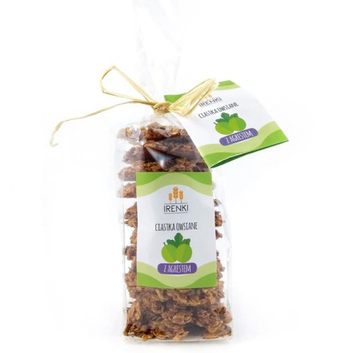 Irenki Ciastka owsiane z agrestem 175 g Irenki Ciastka owsiane z agrestem 175 g
