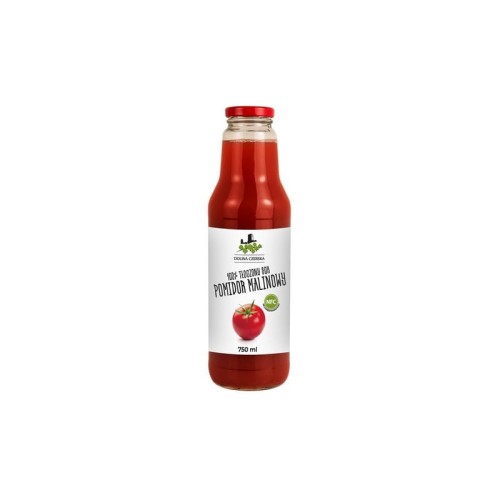 Dolina Czerska Sok 100% tłoczony pomidor malinowy 750 ml Dolina Czerska Sok 100% tłoczony pomidor malinowy 750 ml