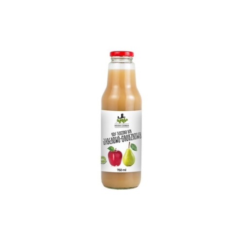 Dolina Czerska Sok 100% tłoczony jabłkowo-gruszkowy 750 ml Dolina Czerska Sok 100% tłoczony jabłkowo-gruszkowy 750 ml
