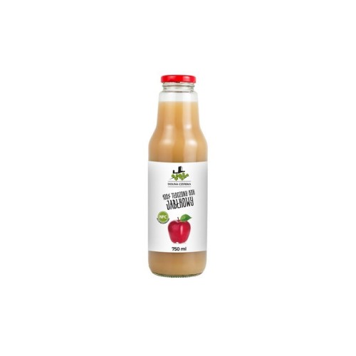 Dolina Czerska Sok 100% tłoczony jabłkowy 750 ml Dolina Czerska Sok 100% tłoczony jabłkowy 750 ml