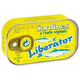 Liberator Sardynki marokańskie w oleju 125 g Liberator Sardynki marokańskie w oleju 125 g