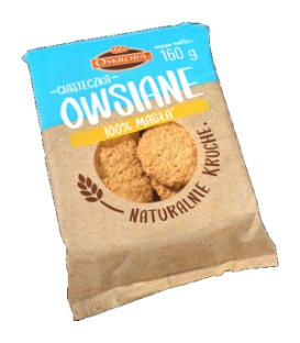 Oskroba Ciasteczka Owsiane 160 g Oskroba Ciasteczka Owsiane 160 g