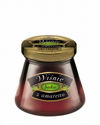 Kowalewski Wiśnie z Amaretto 170 ml Kowalewski Wiśnie z Amaretto 170 ml